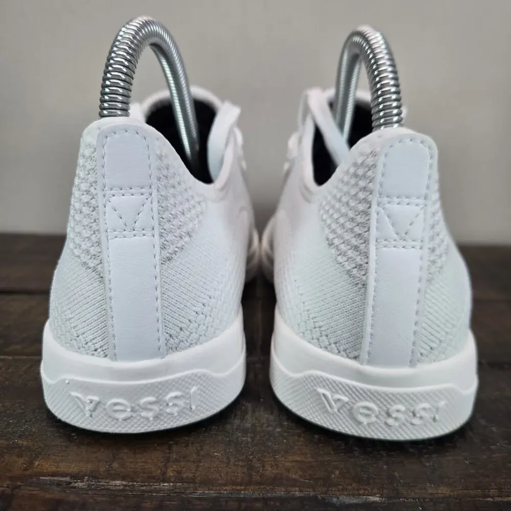 Vessi Weekend 1.5 Sneaker Womens Size 7 Waterproof Shoes Marble White